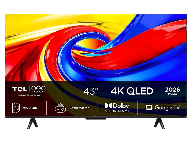 TCL 43P7L (2026) 43 Zoll QLED Smart TV; QLED TV