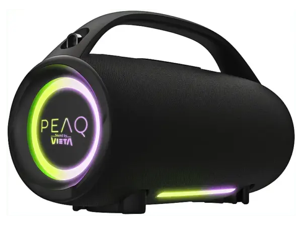 Peaq Sound by Vieta mini THUnder 2 Bluetooth Lautsprecher, Schwarz
