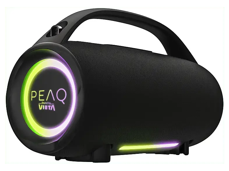 Peaq Sound by Vieta mini THUnder 2 Bluetooth Lautsprecher, Schwarz