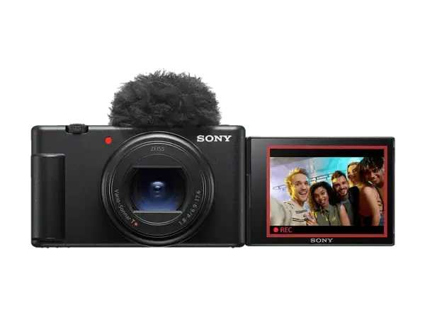 Sony ZV-1 II Kompaktkamera, 2.7x opt. Zoom, LCD Touchscreen, WLAN, Schwarz