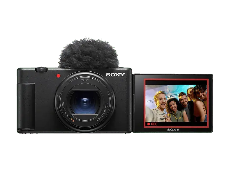 Sony ZV-1 II Kompaktkamera, 2.7x opt. Zoom, LCD Touchscreen, WLAN, Schwarz