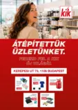 KiK - &Aacute;t&eacute;p&iacute;tett&uuml;k az &uuml;zlet&uuml;nket