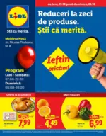 de luni 19.10 până duminică 25.10