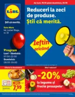 Lidl de luni 19.10 p&acirc;nă duminică 25.10 - p&acirc;nă la 25-10-26