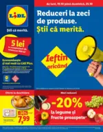 Lidl de luni 19.10 p&acirc;nă duminică 25.10 - de la 19-10-26