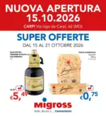 Migross Supermercati & Market Nuova apertura - al 21.10.2026