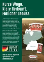 Bell Deutschland GmbH & Co. KG Abraham: Iss nicht egal - iss regional! - bis 13.11.2026