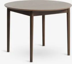 JYSK Кухненска маса MARSTRAND &Oslash;110/110x200 цвят тъмен дъб