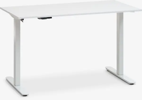 JYSK Бюро с регулируема височина SVANEKE 60x120 бяло