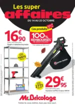 Mr Bricolage Les super affaires - au 25.10.2026