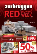 Zurbr&uuml;ggen Zurbr&uuml;ggen: Red Shopping Week - bis 31.10.2026