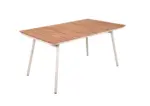 m&ouml;max Dornbirn - Ihr Trendm&ouml;belhaus in Dornbirn Gartentisch Carmel Teak/Wei&szlig; klappbar