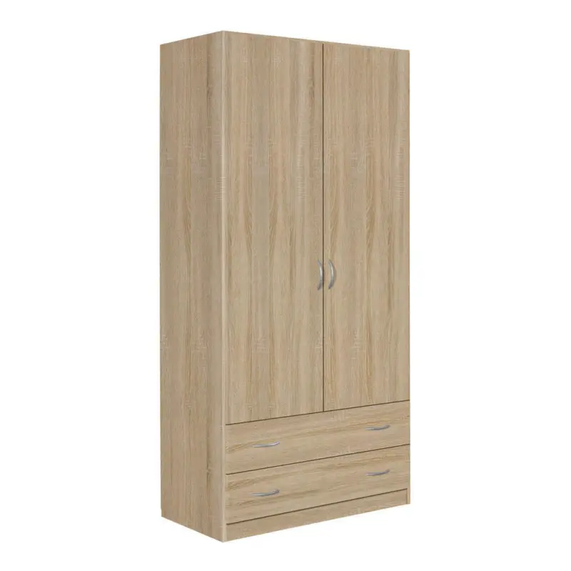 Dreht&uuml;renschrank 91/197/54 cm, in Sonoma Eiche, 2