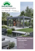 HOKLARTHERM GmbH Hoklartherm - Gartenhighlights aus Metall - bis 23.10.2026