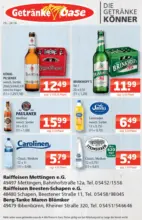 Getr&auml;nke Oase Getr&auml;nke Oase: Getr&auml;nkeangebote - bis 24.10.2026