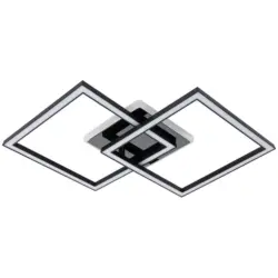 Nolo LED-Deckenleuchte Rhombus