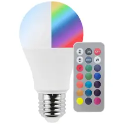 Blulaxa LED-Leuchtmittel RGB + CW dimmbar mit Fernbedienung 50985