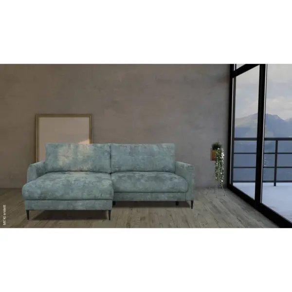 Ecksofa mit Bettfunktion und Bettkasten