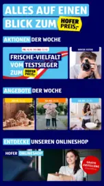 HOFER: Flugblatt