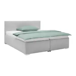Polsterbett Lesia in Grau ca. 180x200cm