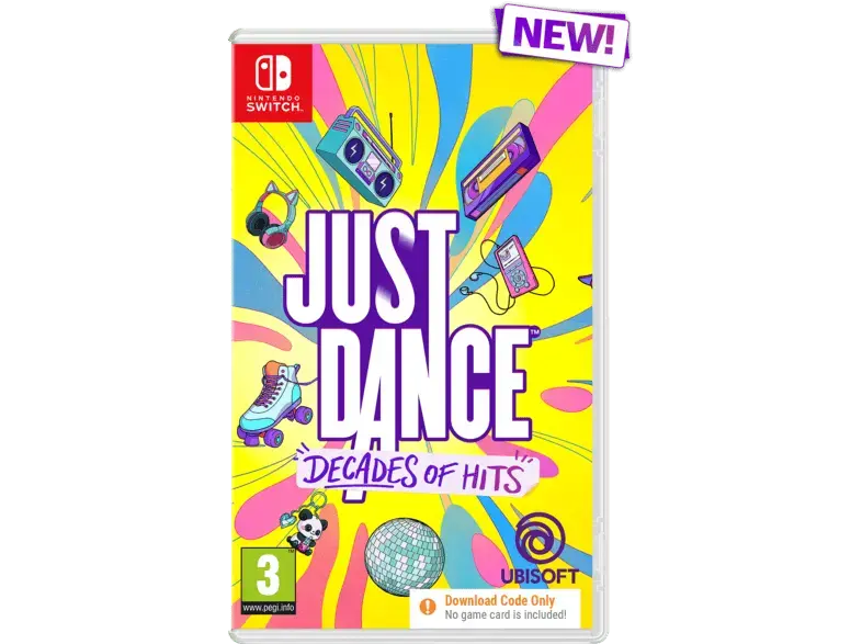 Just Dance: Decades of Hits - Nintendo Switch [Code in the box]