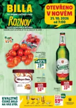 Billa Billa Speci&aacute;l Česk&eacute; Budějovice &ndash; do 27.10.2026