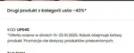 Drugi produkt z kategorii usta -40% Inglot &ndash; do 20.10.2026