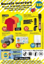 TEDi Discount TEDi - pleins d'id&eacute;es - au 23.10.2026