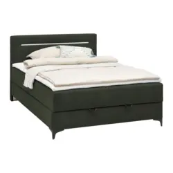Boxbett Jerry in Olivgr&uuml;n ca. 120x200cm