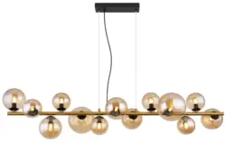LED-H&auml;ngeleuchte Riha Schwarz max. 3,5 Watt