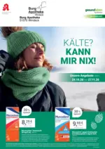 Burg Apotheke Ihre Apotheke vor Ort: Jetzt alle Angebote auch online entdecken! - bis 27.11.2026