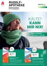 Rudolf Apotheke Ihre Apotheke vor Ort: Jetzt alle Angebote auch online entdecken! - bis 27.11.2026