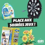 SAS GIFI FR Place aux soir&eacute;es jeux ! - au 26.10.2026
