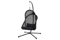 H&auml;ngesessel "Yobaya", Schwarz B/H/T 123/195/106 cm