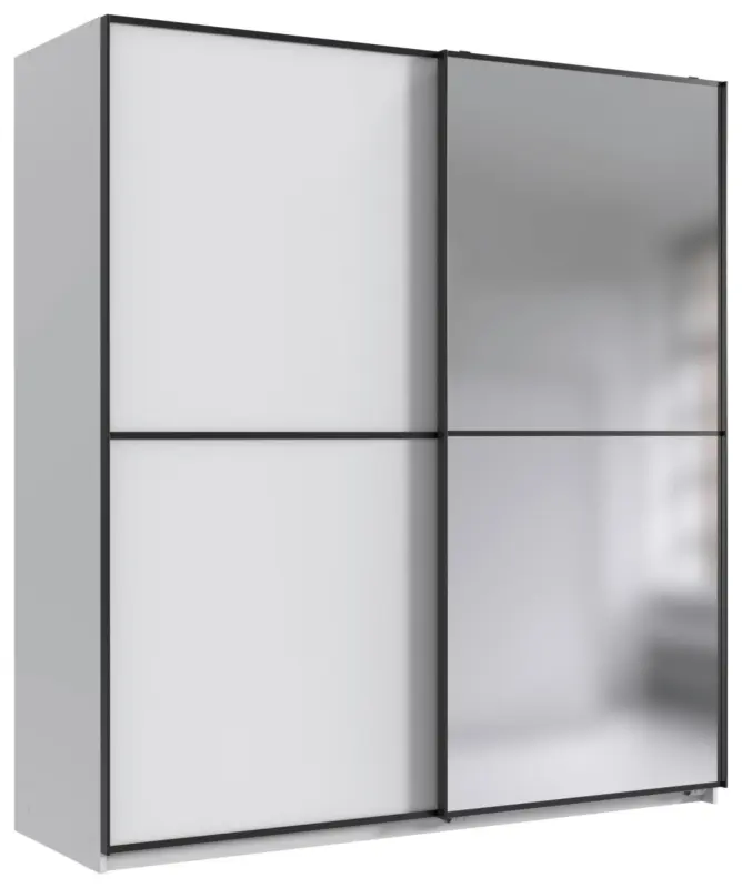 Schwebet&uuml;renschrank Ulm Wei&szlig;