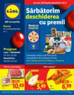 Lidl de luni 26.10 p&acirc;nă duminică 01.11 - p&acirc;nă la 01-11-26