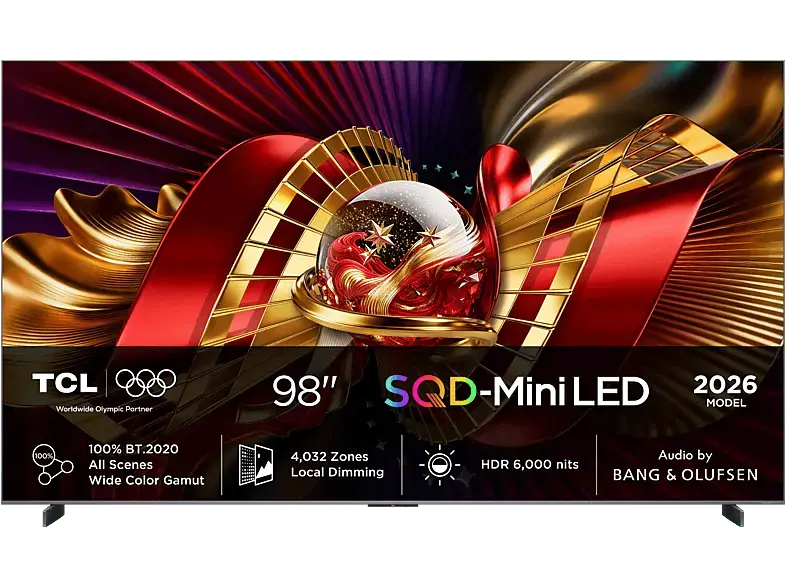 TCL 98C8L (2026) 98 Zoll SQD-Mini LED TV