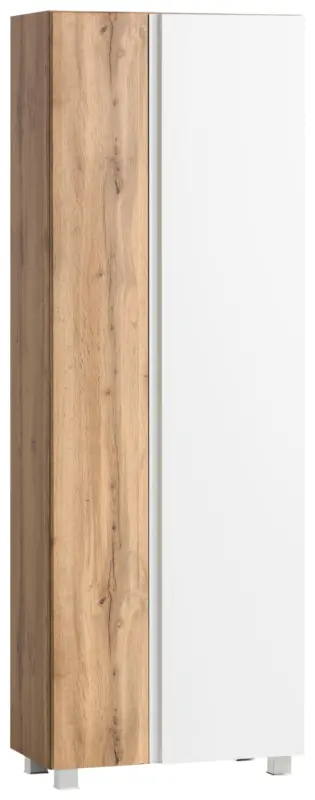Hochschrank Varese Wei&szlig;/Eiche