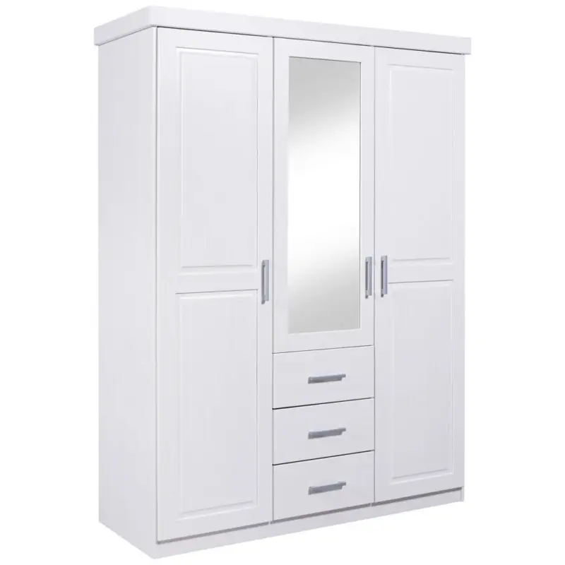 Kleiderschrank in Wei&szlig;