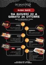 Pescheria De Salvo Sushi days - al 24.10.2026