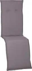 Relaxsesselauflage Tanana ca.170x46x8cm Hellgrau