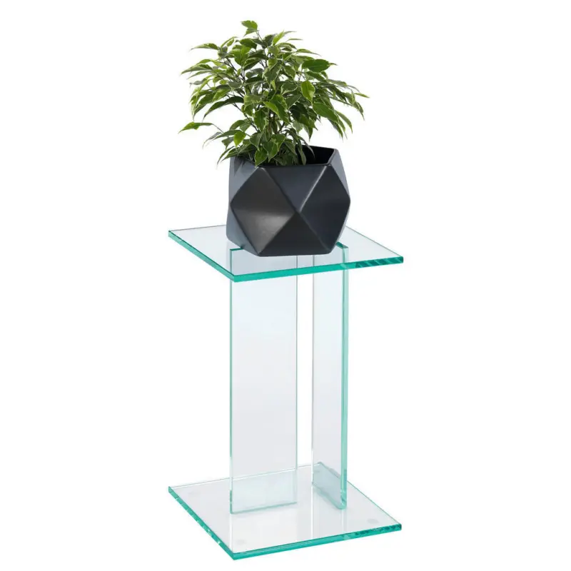 Blumenst&auml;nder in Glas 25/25/41 cm