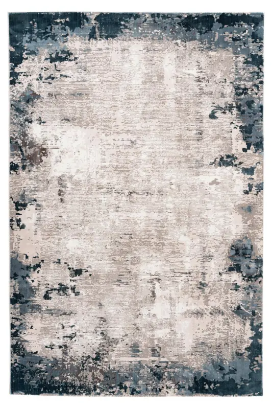Webteppich my Opal Blau/Beige ca. 200x290cm