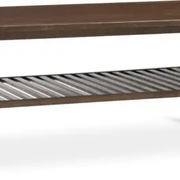 JYSK Măsuță cafea LYNGVIG 70x130 1 raft stejar &icirc;nchis