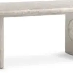 JYSK JYSK Măsuță cafea LUNDUM 60x110 aspect marmură