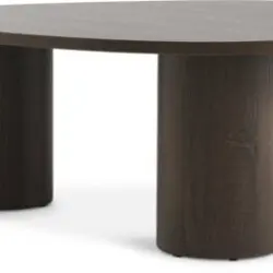 JYSK Măsuță cafea RAVNSBJERG 90x90 stejar &icirc;nchis