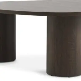JYSK Măsuță cafea RAVNSBJERG 90x90 stejar &icirc;nchis