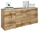 m&ouml;max Dornbirn - Ihr Trendm&ouml;belhaus in Dornbirn Sideboard Vera mit LED Eiche Wotan