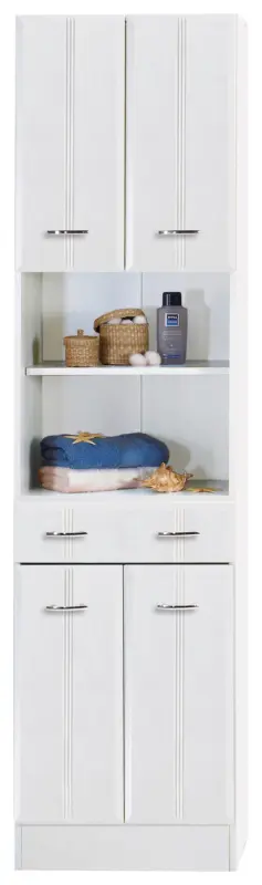 Hochschrank Rallye Wei&szlig;