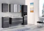 m&ouml;max Dornbirn - Ihr Trendm&ouml;belhaus in Dornbirn Badezimmer Arezzo Silber/Eichefarbe